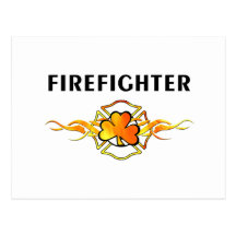 IRISH Firefighter Postcards