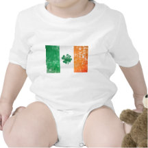 Irish Flag Baby Creeper