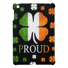 Irish flag four leaf clover case for the iPad mini