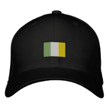 Irish Flag Hat Embroidered Baseball Caps