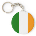 Irish Flag Keychain