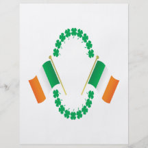 Irish Flags Full Color Flyer