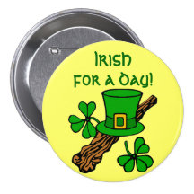 Irish For A Day Button