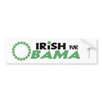 Irish for Obama Bumper Stickers