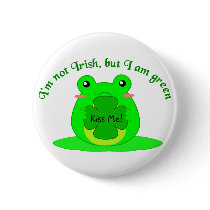 Irish Frog Button
