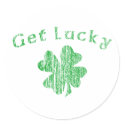 Irish Get Lucky stickers
