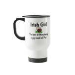Irish Girl Best Drinking Buddy 2 mugs