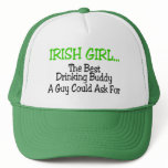 Irish Girl Best Drinking Buddy A Guy Could Ask For Mesh Hat