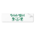 Irish Girl bumper stickers