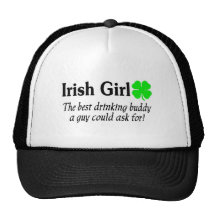 Irish Girl The Best Drinking Buddy A Guy Could Mesh Hats