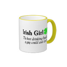 Irish Girl The Best Drinking Buddy A Guy Could Coffee Mugs