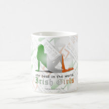 Irish Girls are Best Flag Mug