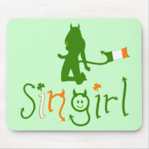 Irish girls mouse pads