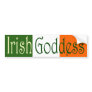 Irish Goddess Bumper Sticker