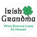 Irish Grandma Gift stickers