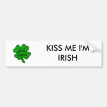 Irish Groom Bumper Stickers