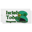 Irish Hangover rack cards