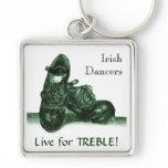 Irish Hard Shoes Customisable Keychain