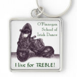 Irish Hard Shoes Customisable Keychain