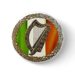 Irish Harp buttons
