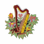 Irish Harp embroidered shirts
