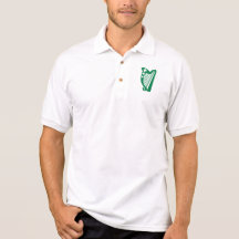 Irish harp polos