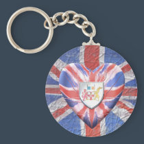 Irish Heart keychains