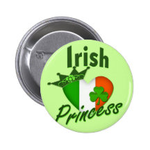 Irish Heritage Princess Button