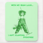 IRISH HISTORY & HUMOR MIXED ~ MOUSEPAD