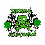 Irish Hooligan With Crossbones t-shirts