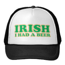 Irish I Had A Beer Trucker Hat