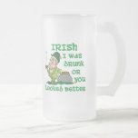 Irish I was Drunk mugs