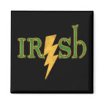 Irish Lightning Bolt Magnet