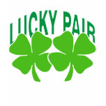 Irish Lucky Pair Naughty Women's t-shirts