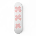 Irish Lucky Pink Shamrock Ava skateboards