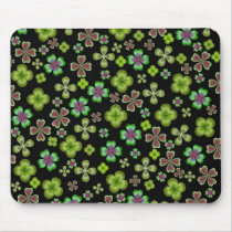 Irish Lucky Shamrocks Mousepad