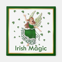 Irish Magic Fridge Magnet