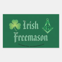 Irish Mason Sticker