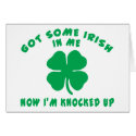 Irish Maternity Gift cards