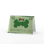 Irish Mistletoe - Showcase your Irish heritage Cards