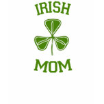 Irish Mum Green Womens T-Shirt