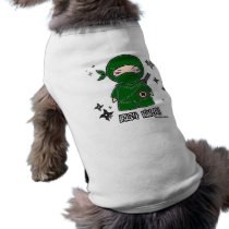Irish Ninja! With Shuriken Pet Clothing