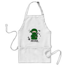 Irish Ninja! With Shurikens Apron