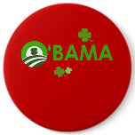 Irish O'Bama buttons