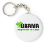 Irish Obama keychains