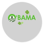 Irish O'Bama stickers