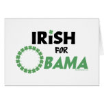 Irish Obama T-shirts and Swag cards