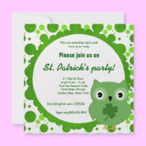 Irish Owl invitations