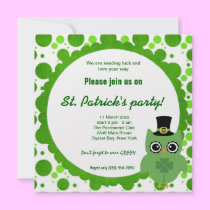 Irish Owl invitations