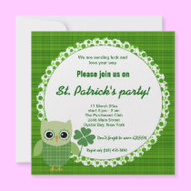 Irish Owl invitations